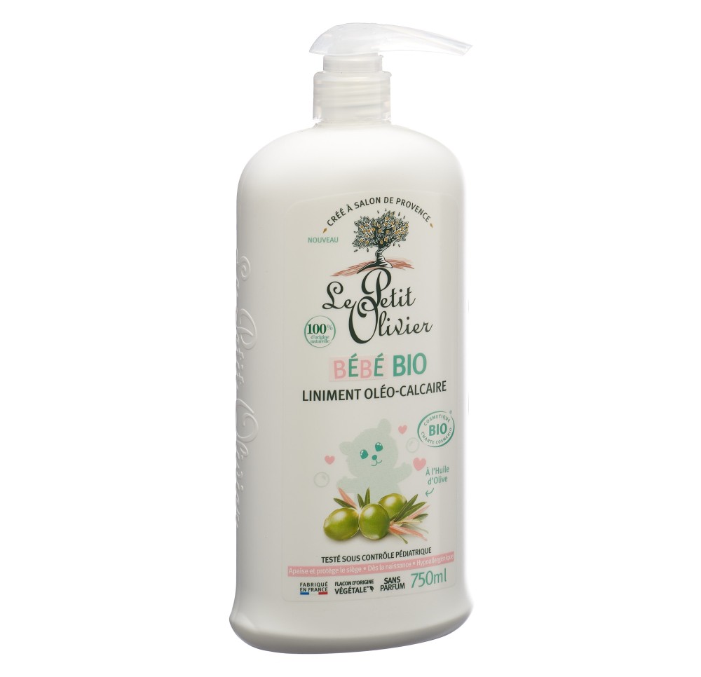 LE PETIT OLIVIER bébé linim oléo-calc bio 750 ml