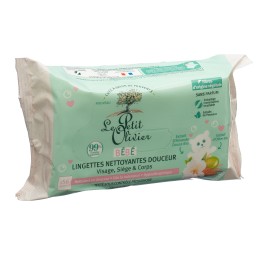 LE PETIT OLIVIER bébé lingettes douc bio 25 pce