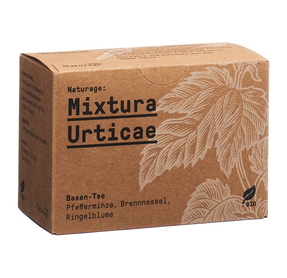 NATURAGE infusion basique bio 20 sach 1.2 g