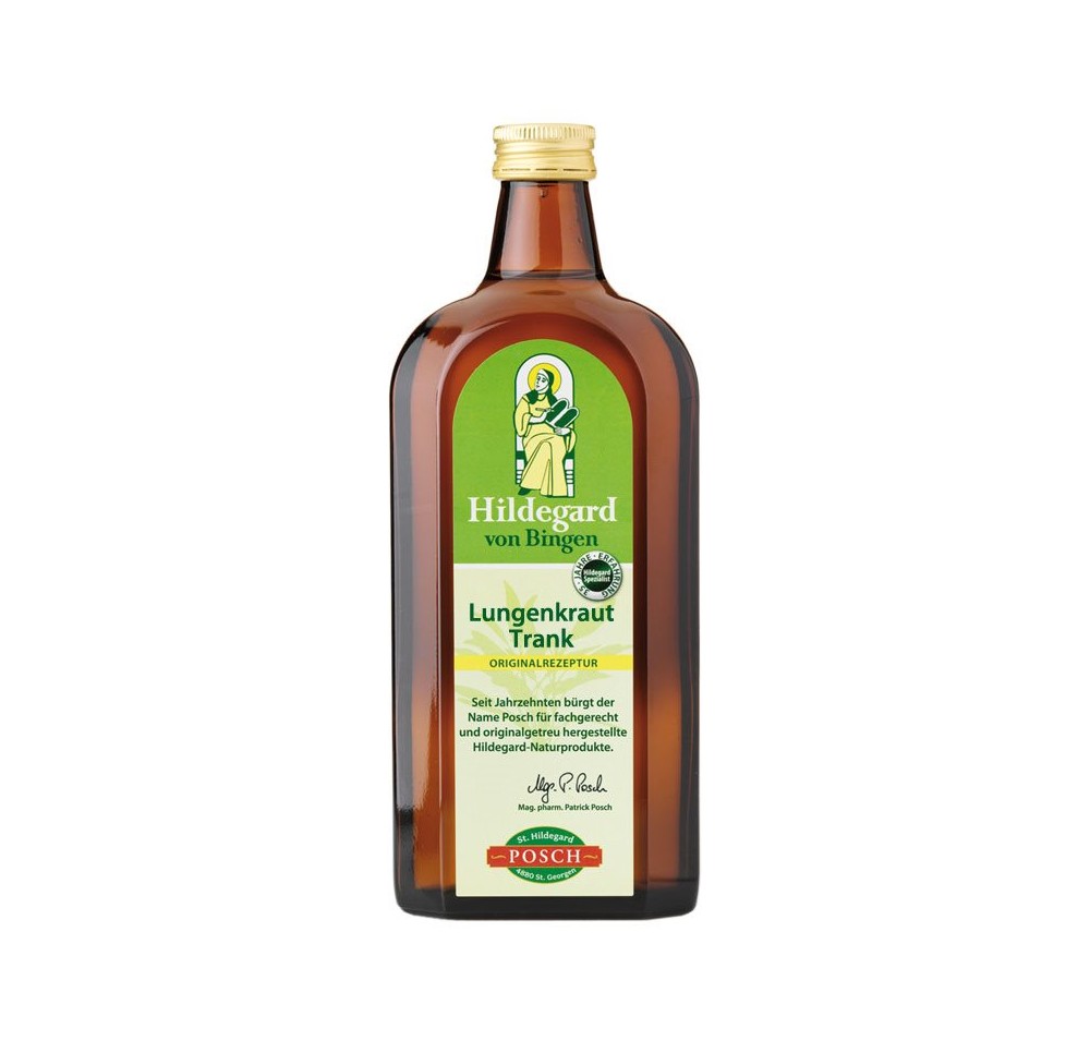 HILDEGARD POSCH vin herbe pulmonaire bio 500 ml