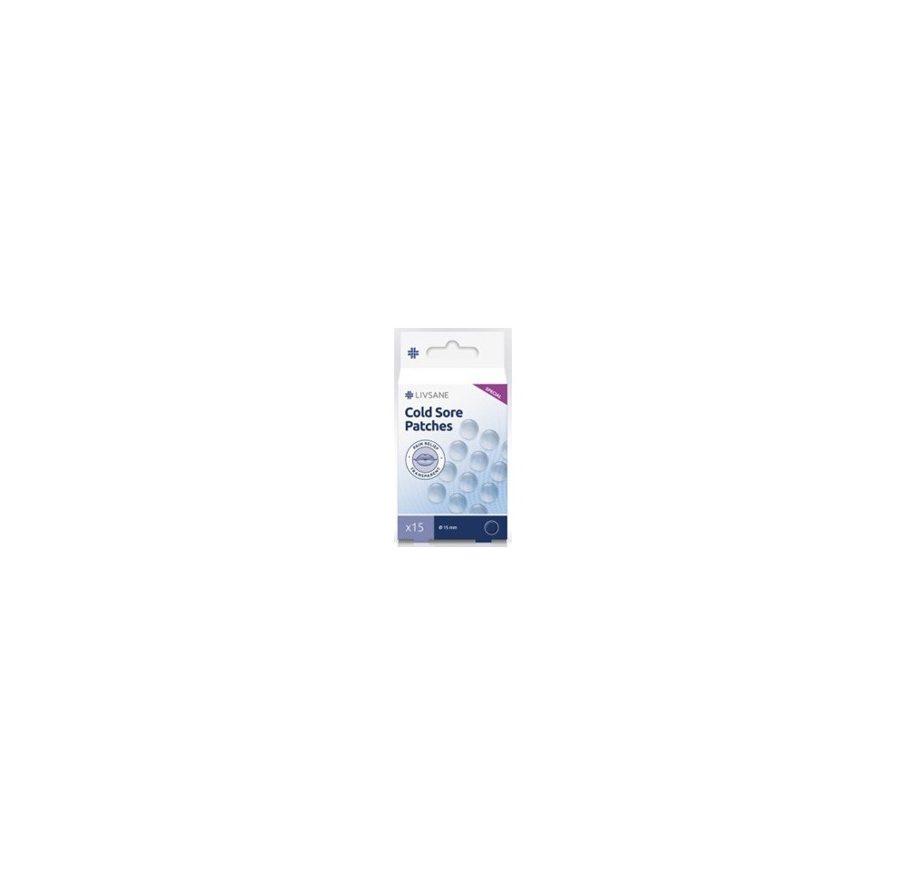 LIVSANE patchs pour bouton de fièvre 15 pce
