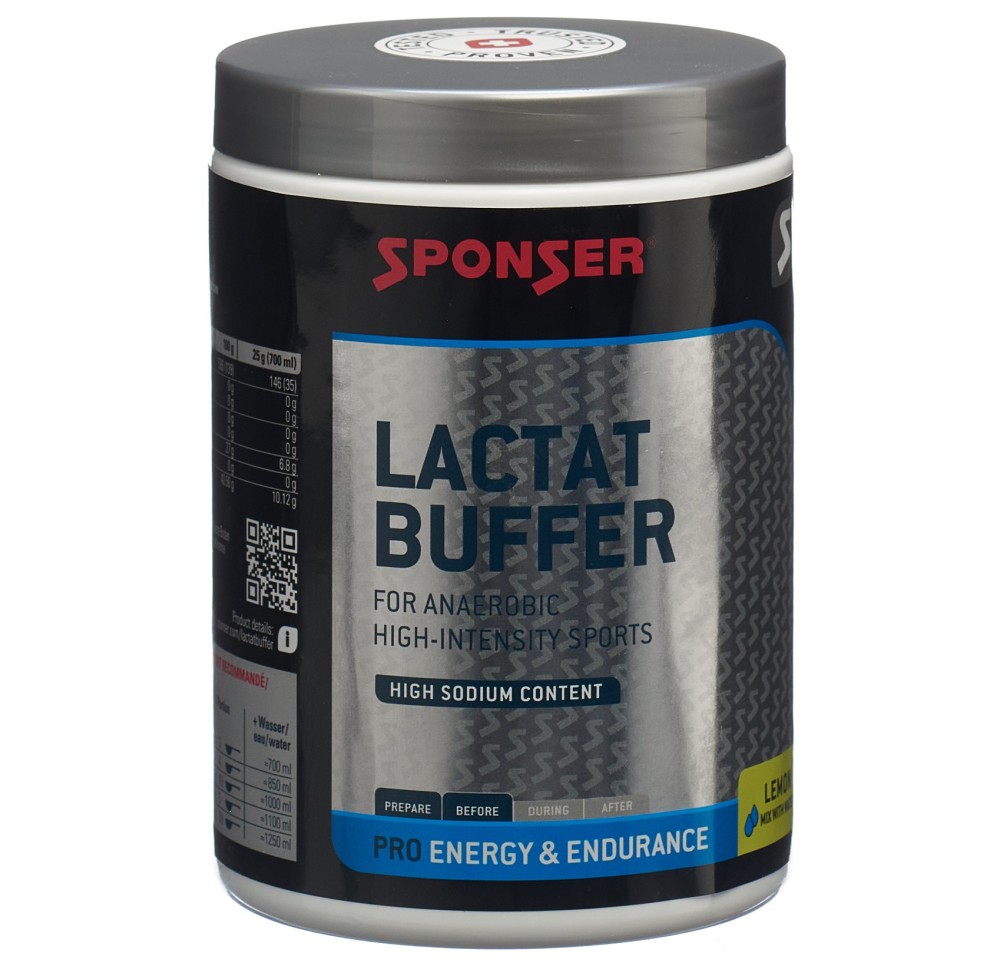 SPONSER Lactat Buffer Lemon bte 600 g