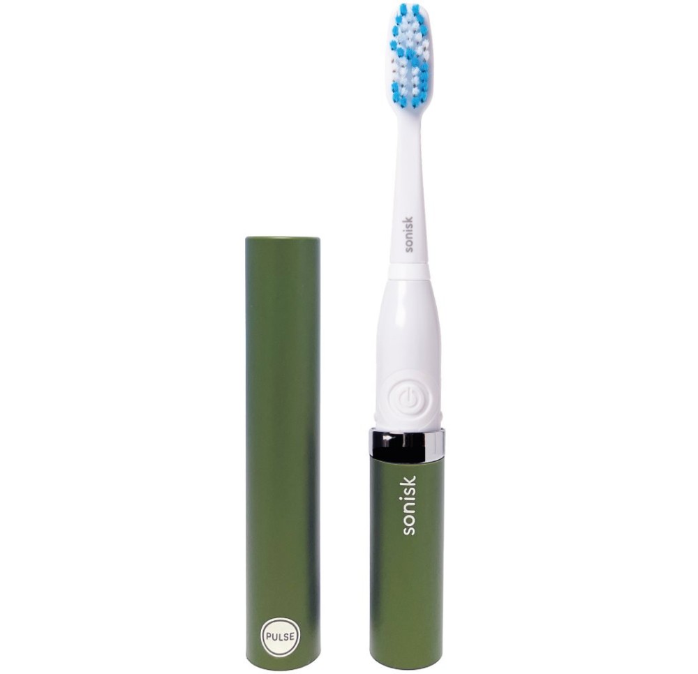 SONISK brosse à dents sonique vert olive