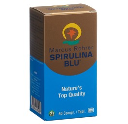 MARCUS ROHRER Spirulina BLU cpr fl verre 60 pce