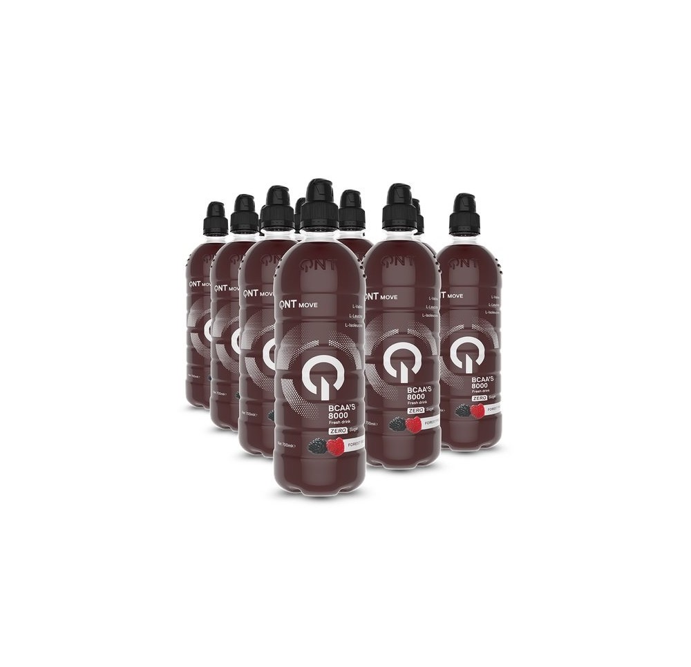 QNT BCAA'S 8000 Forest Fruit 12 fl 700 ml
