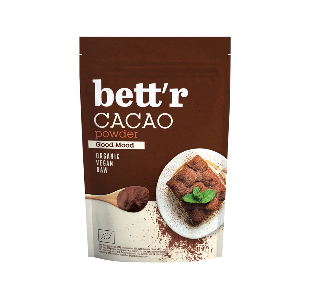 BETT'R cacao en poudre cru sach 200 g