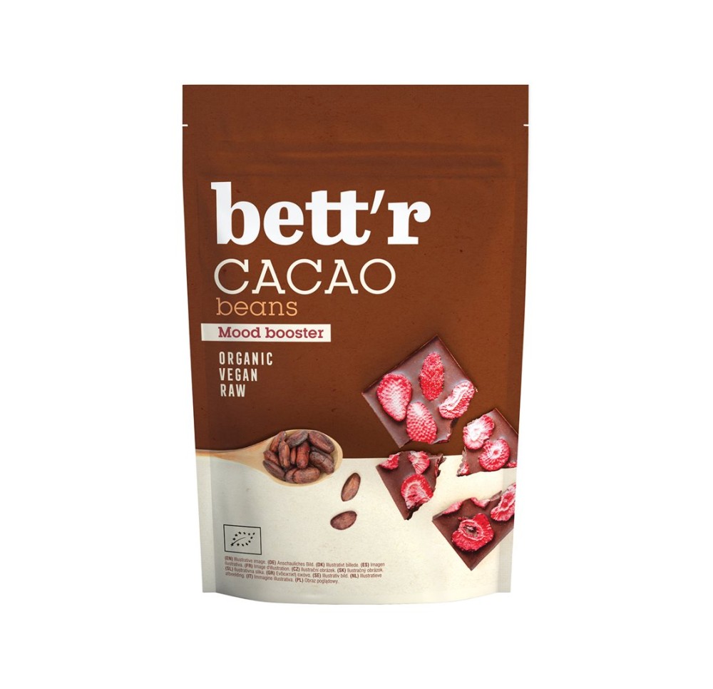 BETT'R fèves de cacao cru sach 200 g