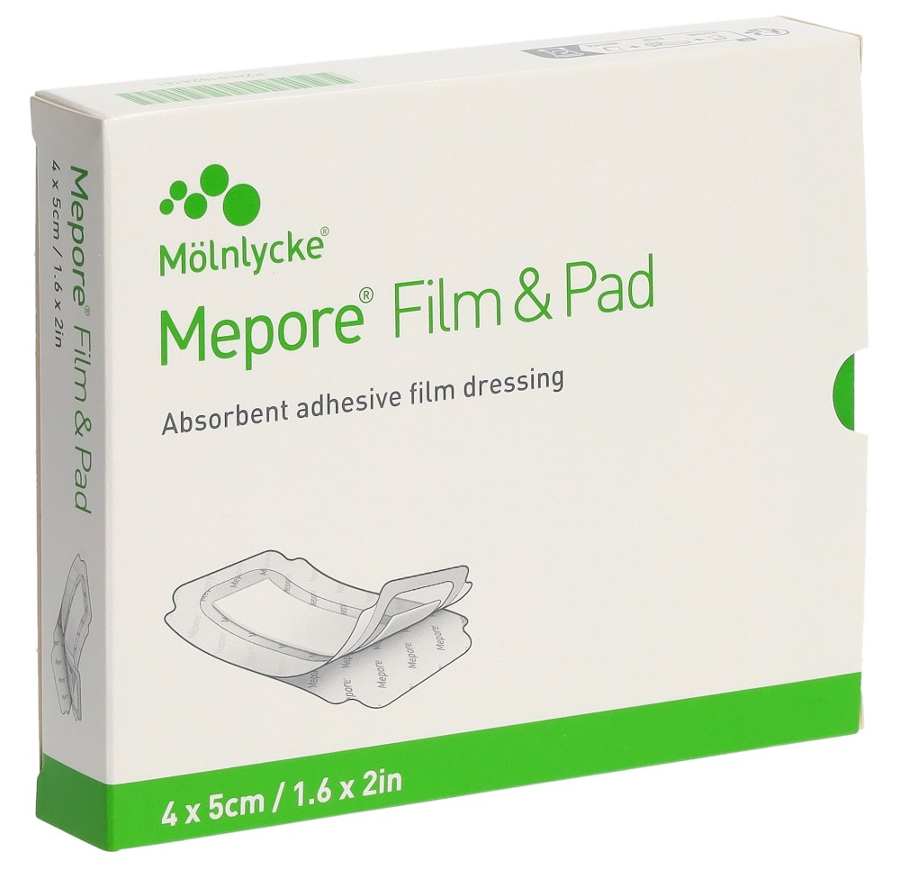 MEPORE Film & Pad 4x5cm (nouv) 5 pce