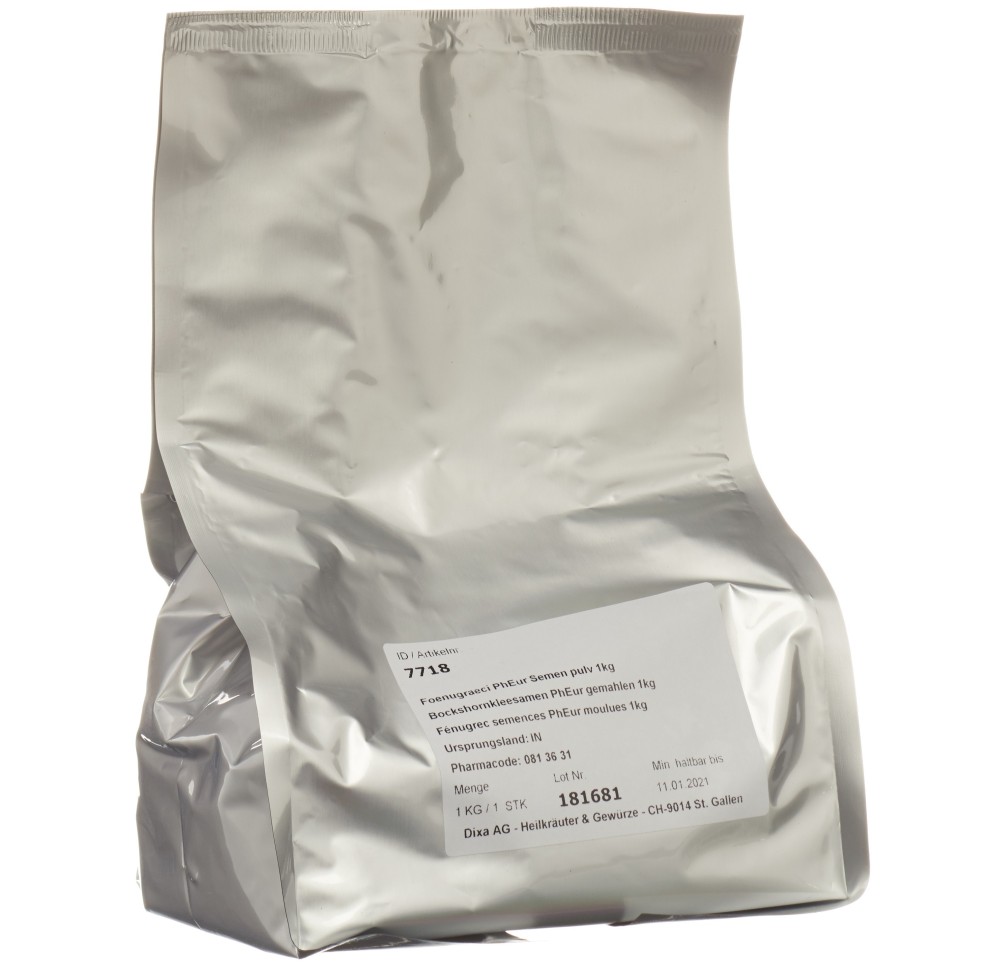 DIXA Fénugrec semences PhEur moulues tamisées 1 kg