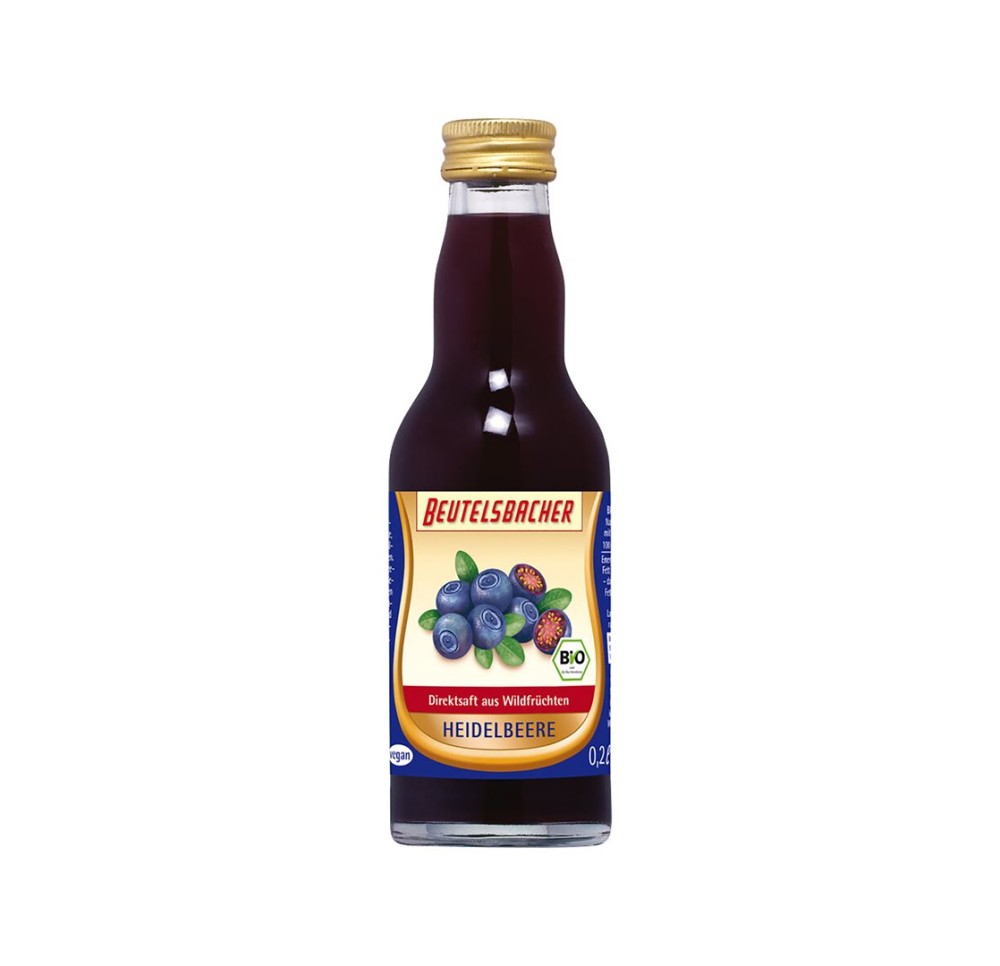 BEUTELSBACHER jus de myrtille pur fl 200 ml