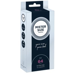MISTER SIZE 64 préservatif display 6x10 pce