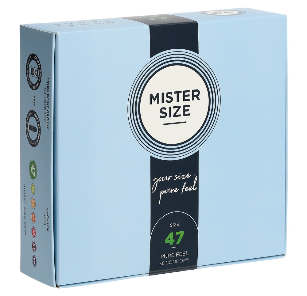 MISTER SIZE 47 préservatif box 36 pce