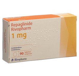 REPAGLINIDE Rivopharm cpr 1 mg 90 pce