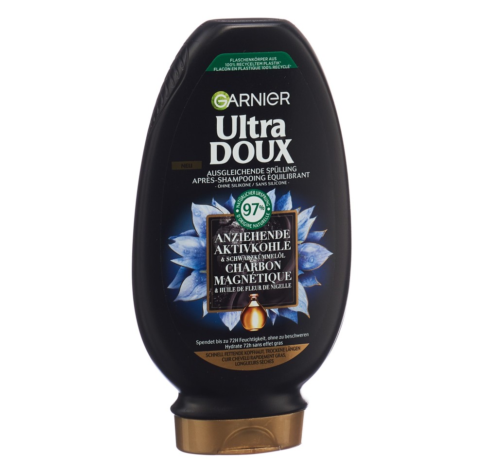 ULTRA DOUX Conditioner charcoal fl 250 ml