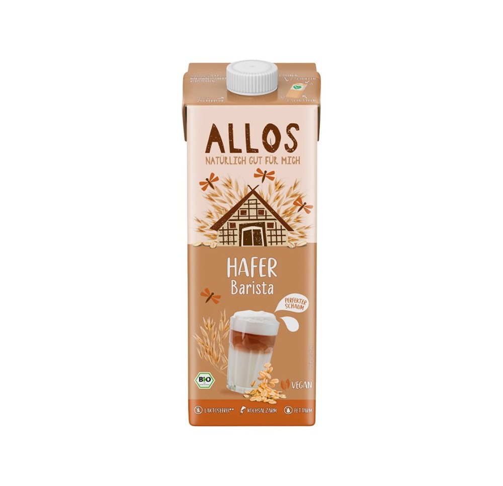 ALLOS drink à l'avoine barista tétra 1 lt