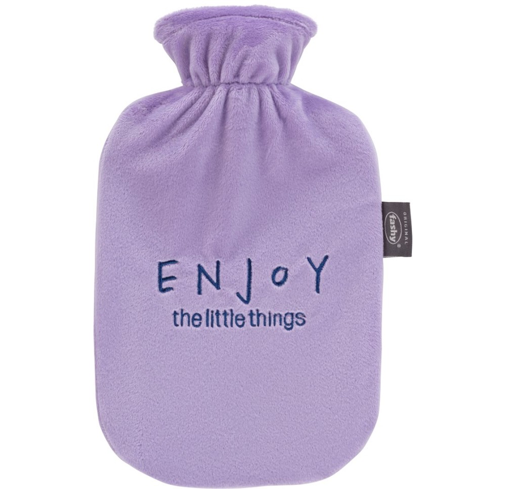 FASHY bouillotte 2l housse ENJOY LITTLE THIN