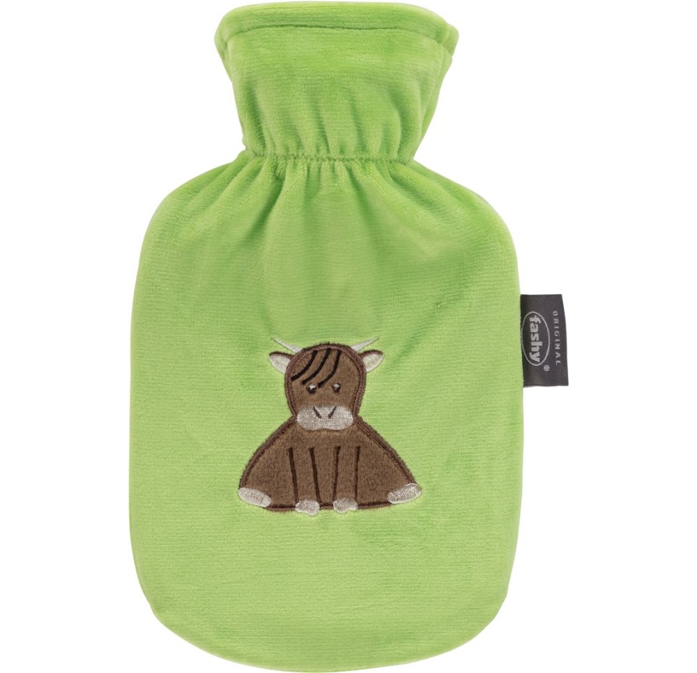 FASHY bouillotte enfant 0.8l housse karbau Wasti