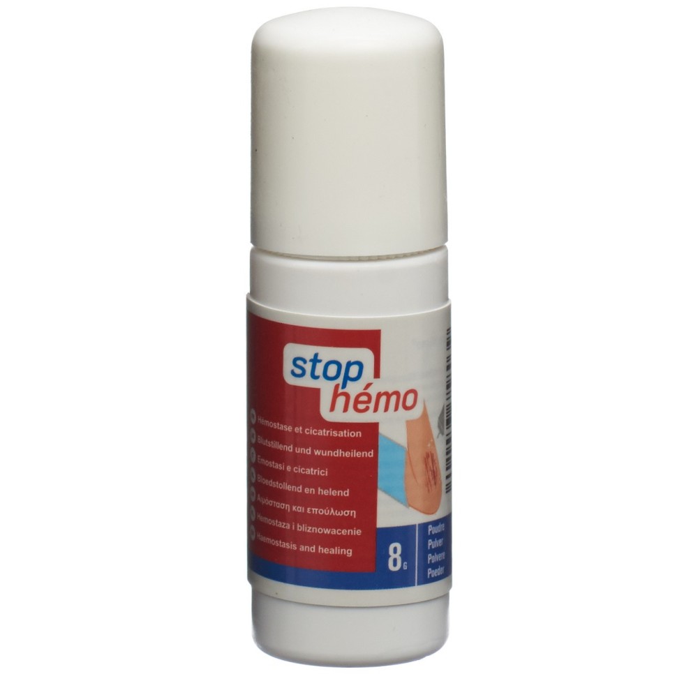 STOP HEMO poudre hémostat stérile 8 g