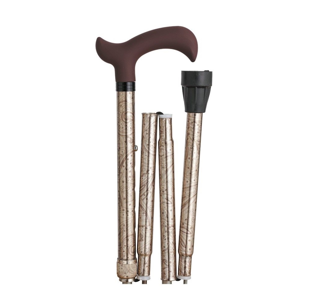 HERDEGEN canne en métal Fashion pliable past Derby