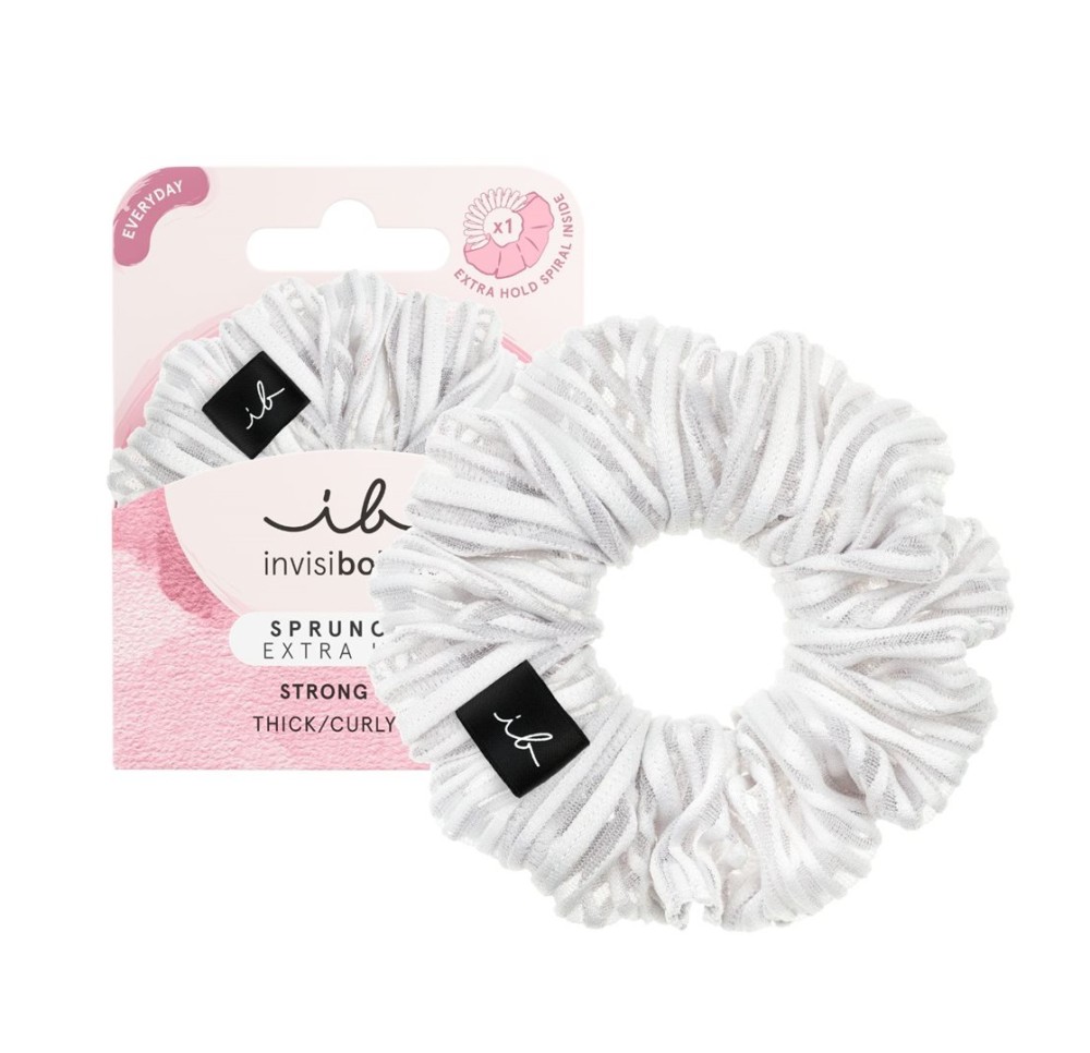 INVISIBOBBLE élast extra hold pure white