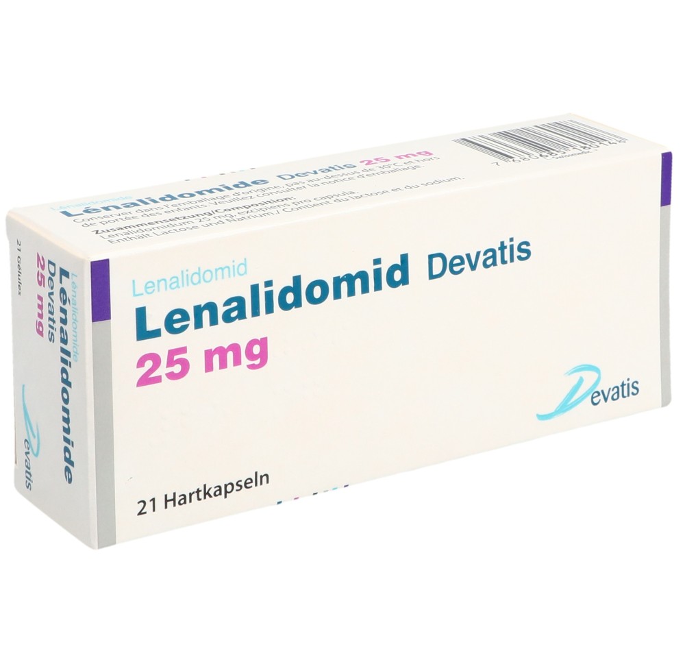 LENALIDOMIDE Devatis caps 25 mg 21 pce