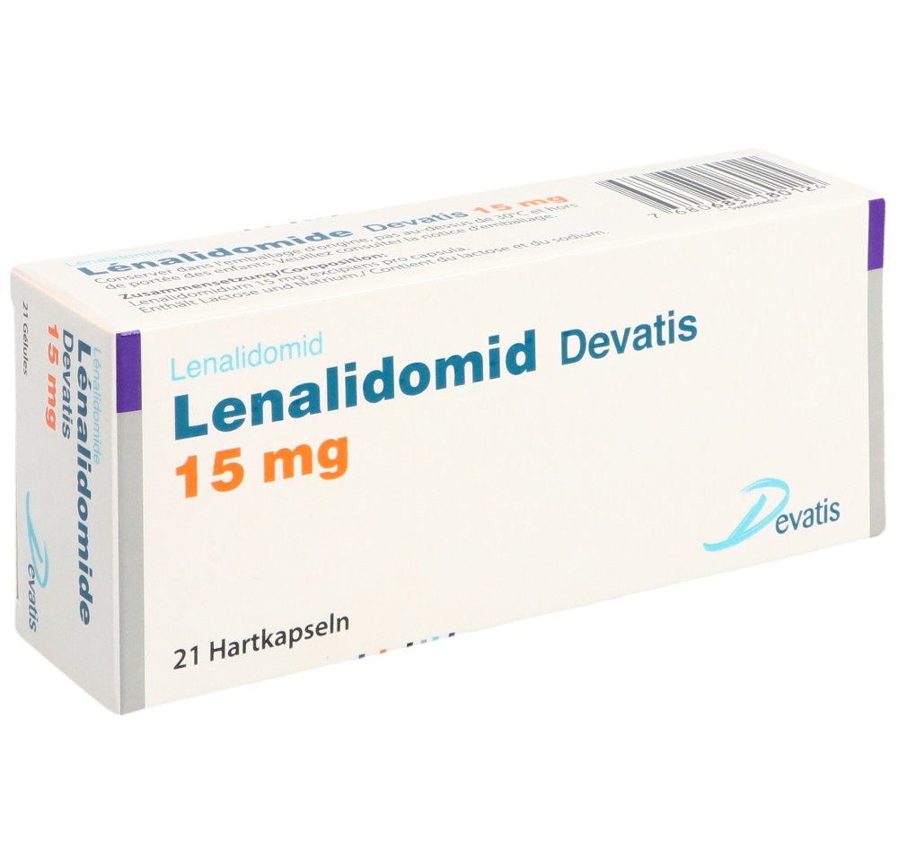 LENALIDOMIDE Devatis caps 15 mg 21 pce