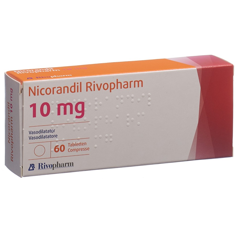 NICORANDIL Rivopharm cpr 10 mg 60 pce