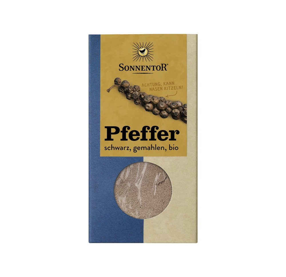 SONNENTOR poivre noir moulu BIO sach 50 g
