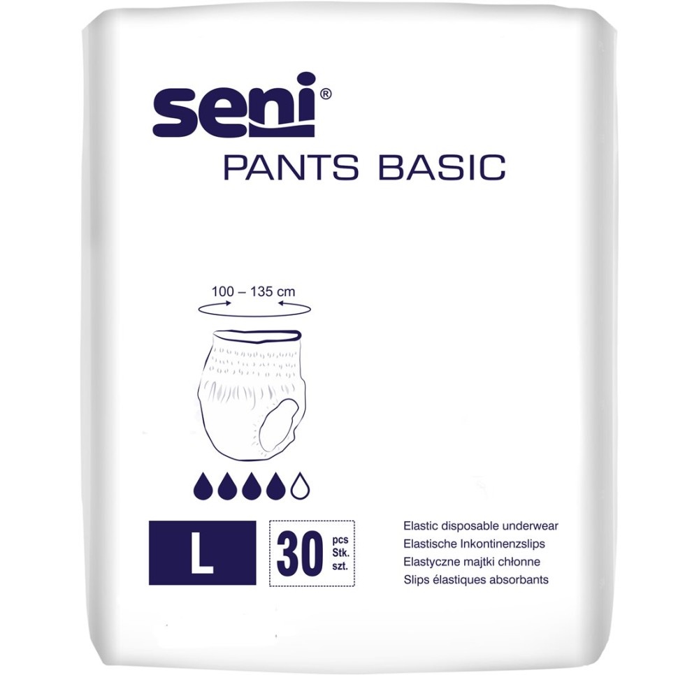 SENI Pants Basic L sach 30 pce