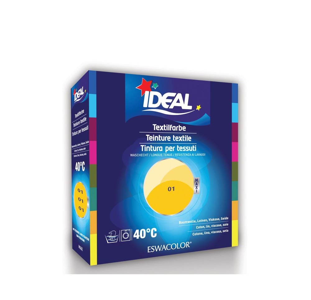 IDEAL MAXI coton color no01 jaune