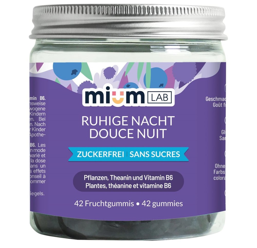 MIUMLAB gummies douce nuit bte 42 pce