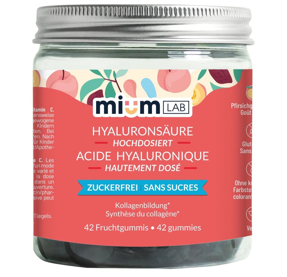 MIUMLAB gummies acide hyaluronique bte 42 pce