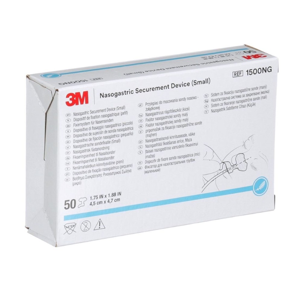 3M dispositif fixation nasogast S petit 50 pce