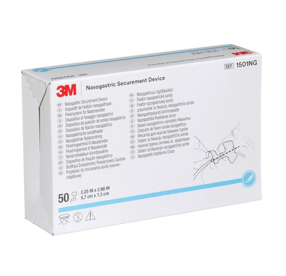 3M dispositif fixation nasogast L grand 50 pce