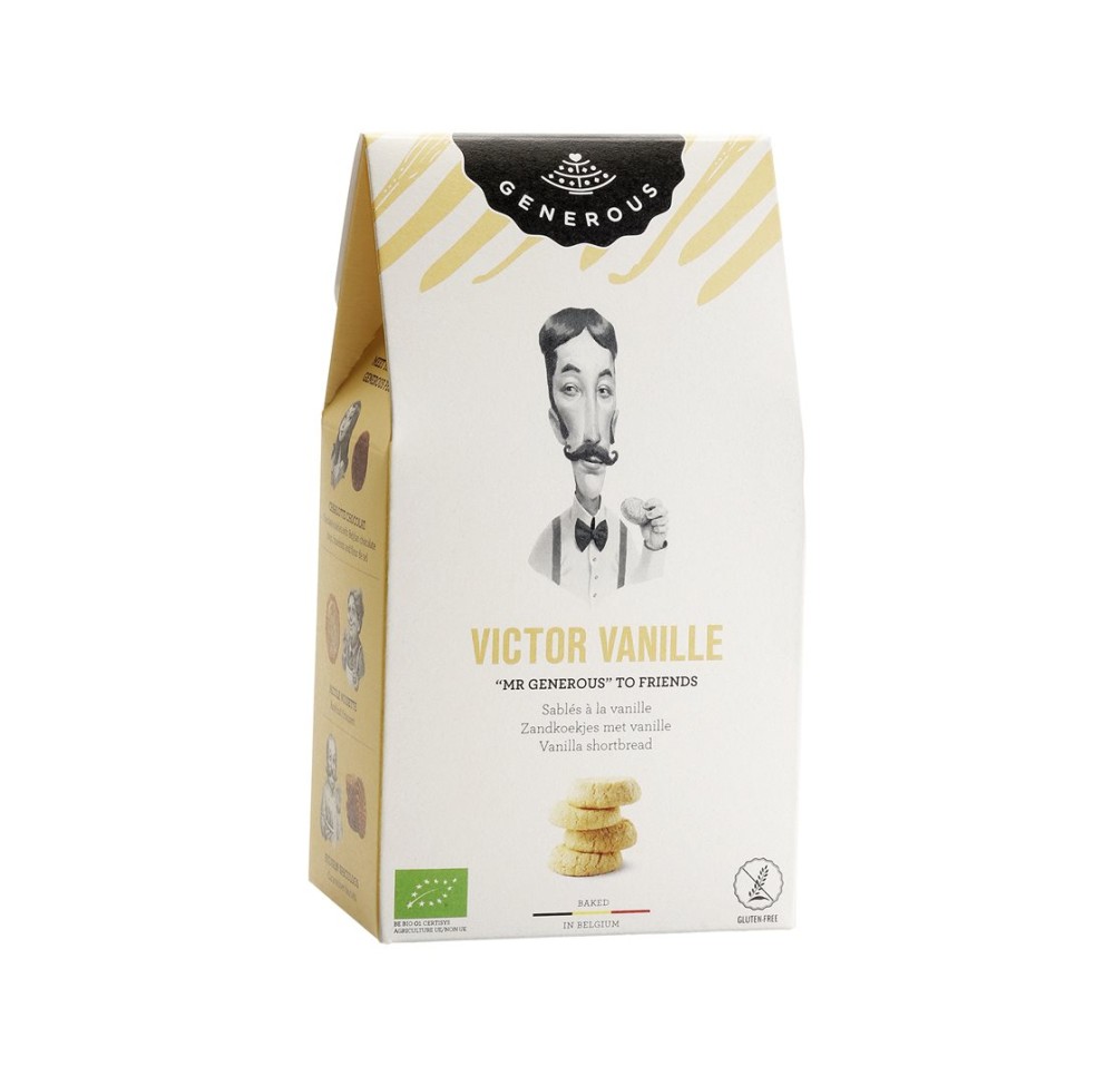 GENEROUS Victor Vanille sablés s gluten 100 g
