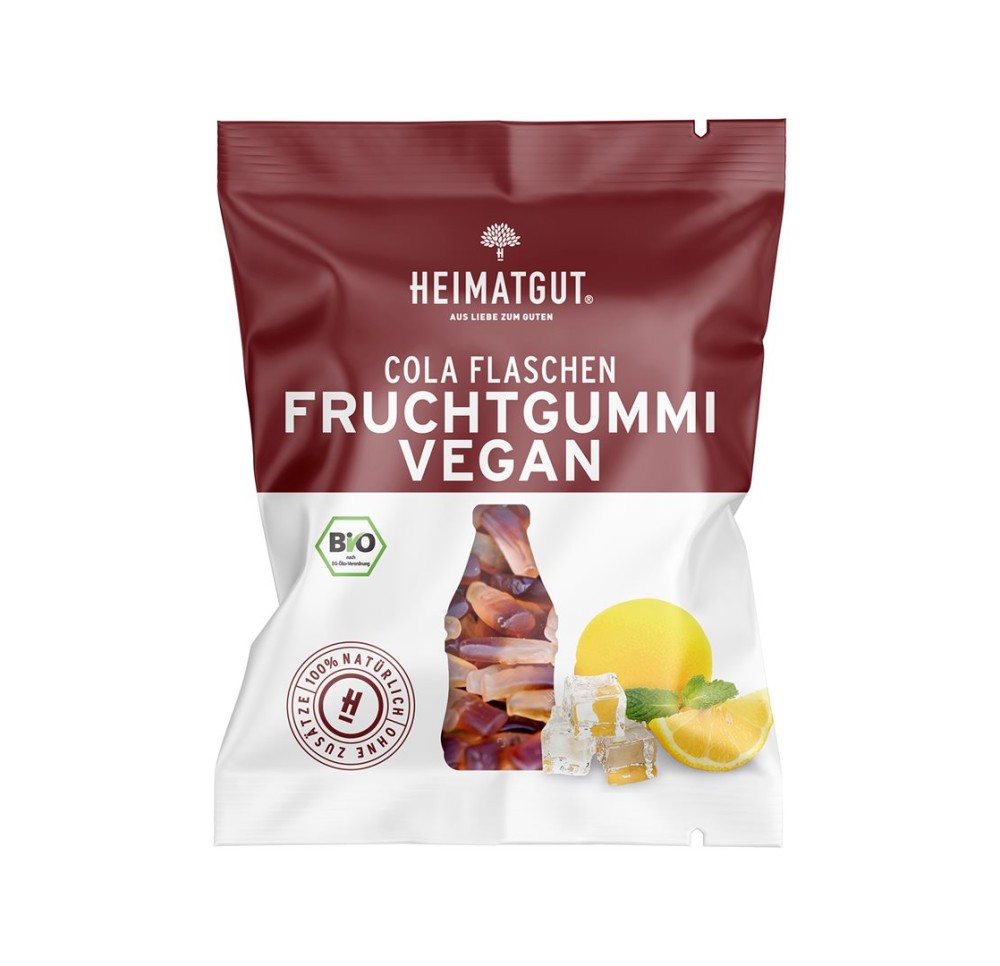HEIMATGUT Gommes aux fruits cola sach 100 g