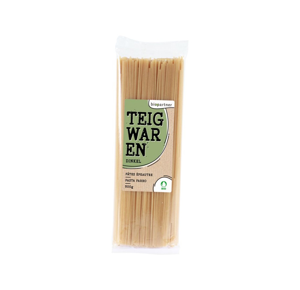 BIO PARTNER spaghetti d'épeautre sach 500 g