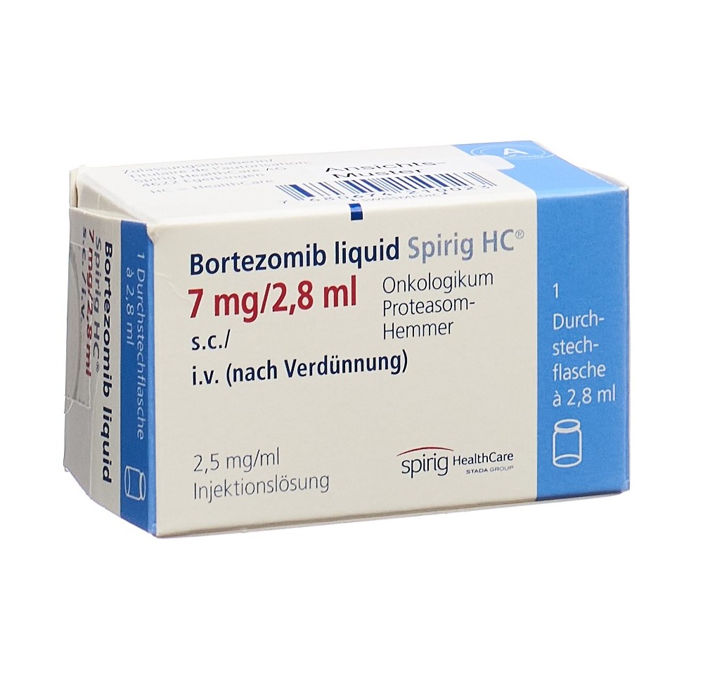 BORTEZOMIB LIQUID Spirig HC sol inj 7 mg/2.8ml