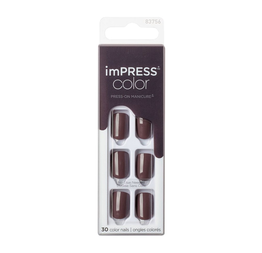 KISS ImPress Color Nail Kit Try Gray