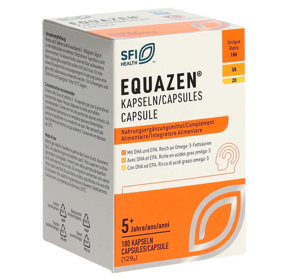 EQUAZEN Kapseln/Capsules/Capsule 180 pce