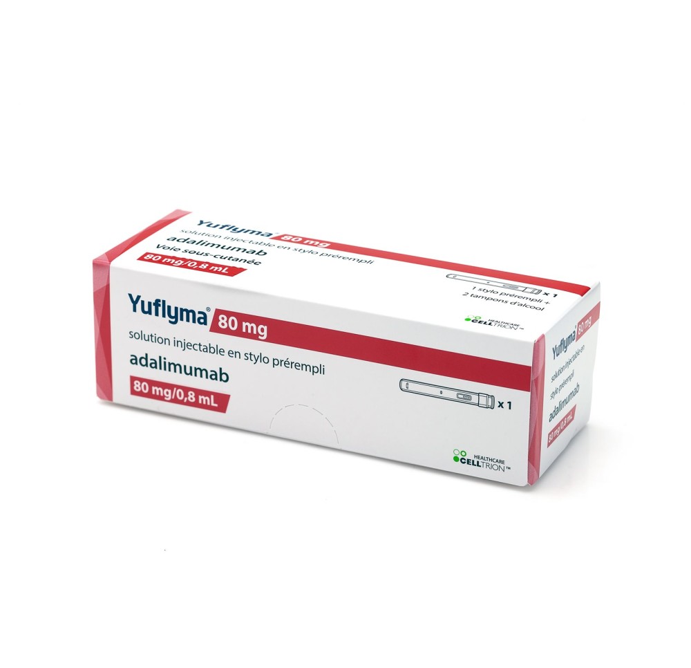 YUFLYMA 80 mg/0.8ml stylo prérempli