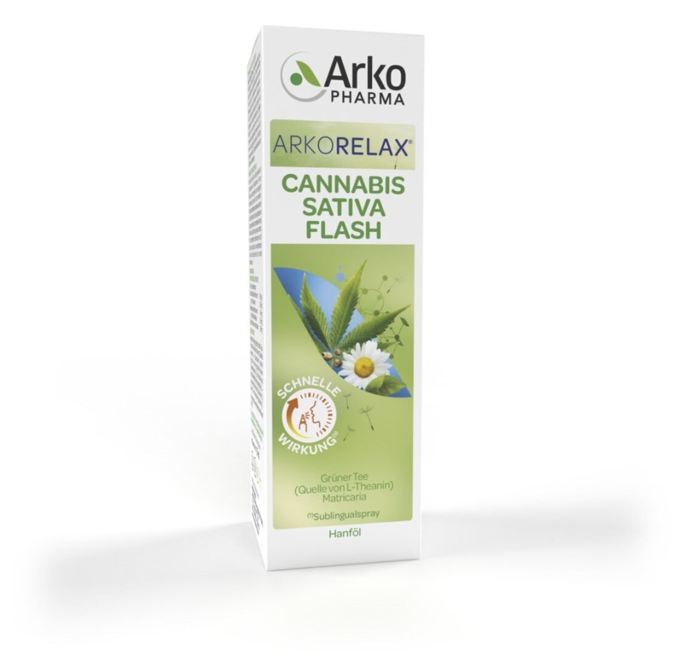 ARKORELAX cannabis sativa flash spray 15 ml