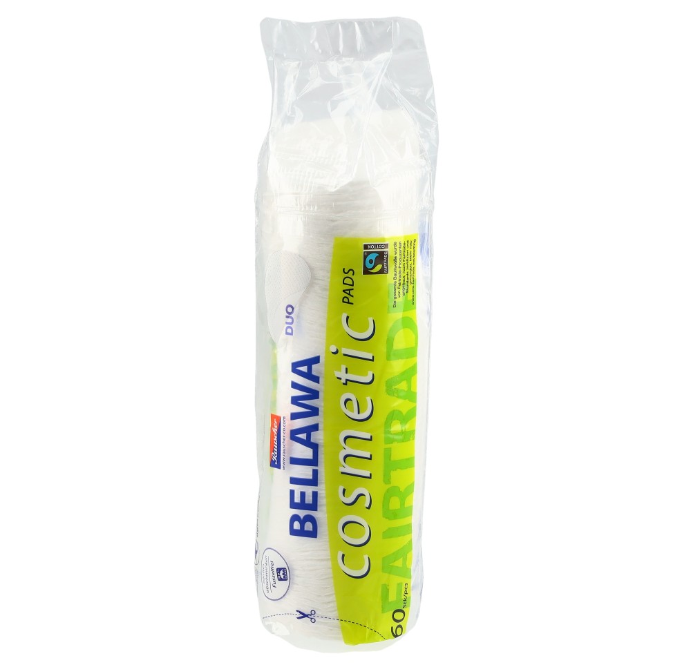 BELLAWA Fairtrade disques de coton sach 60 pce