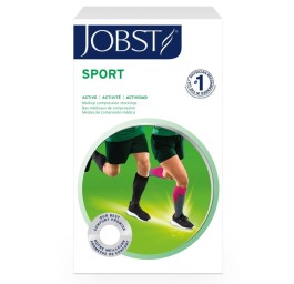 JOBST Sport Kniestrumpf 15-20mmHg XL schw 1 paire