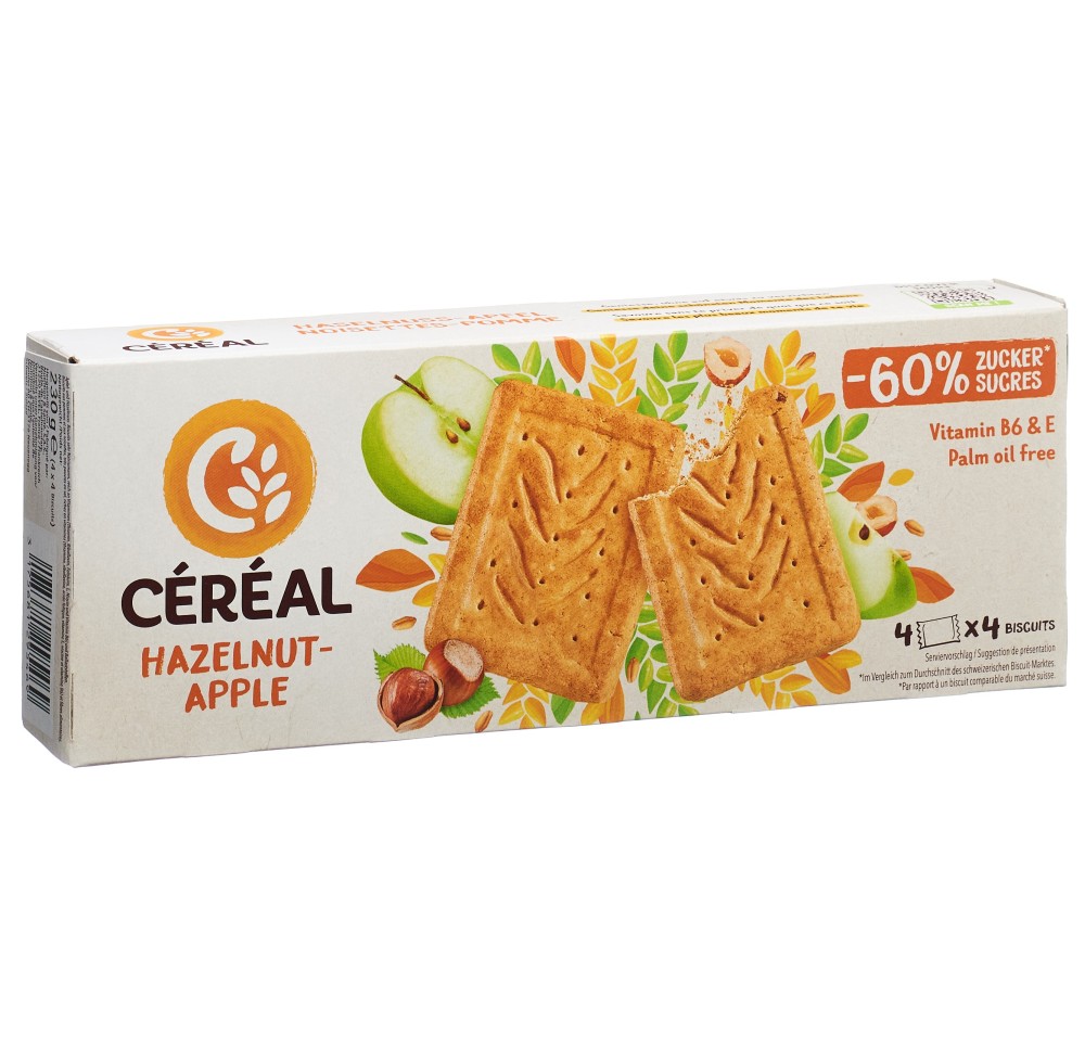 CEREAL biscuit aux céréales noisette