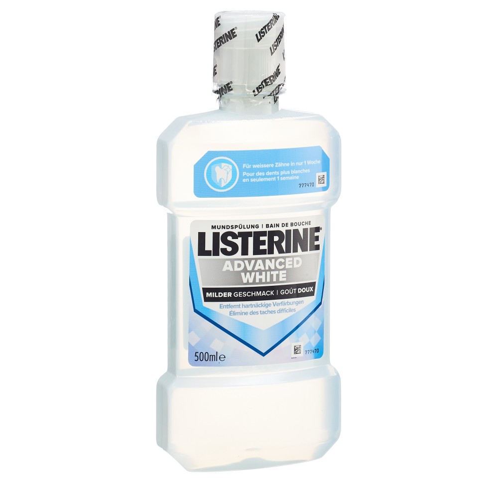 LISTERINE Advanced White mild fl 500 ml