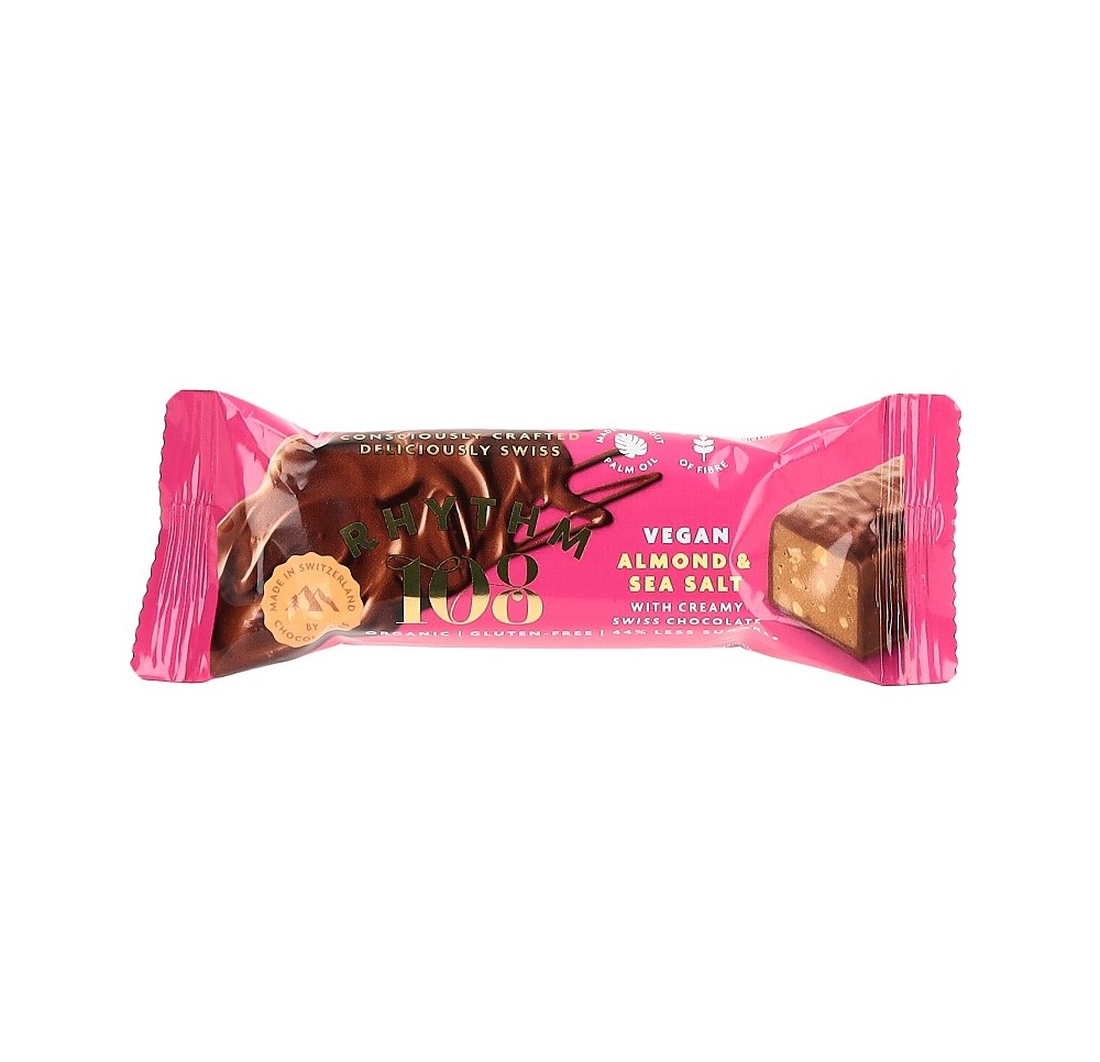 RHYTHM108 Sweet N Salty Almond Choco Bar 33 g