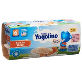 NESTLE Yogolino onctueux abricot 6m 6 x 50 g