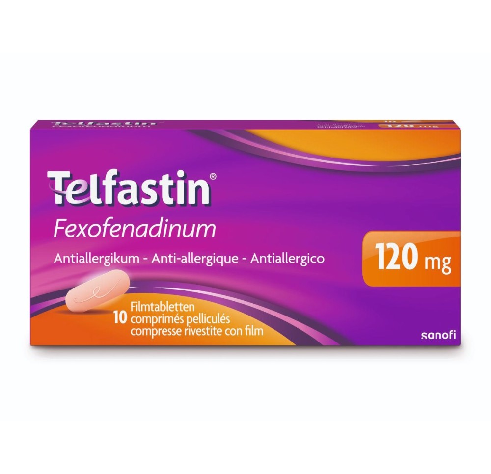 TELFASTIN cpr pell 120 mg 10 pce