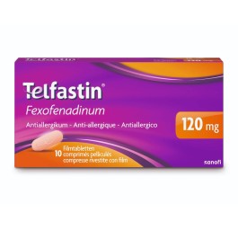 TELFASTIN cpr pell 120 mg 10 pce